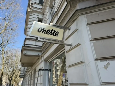 Shop-sign mounting